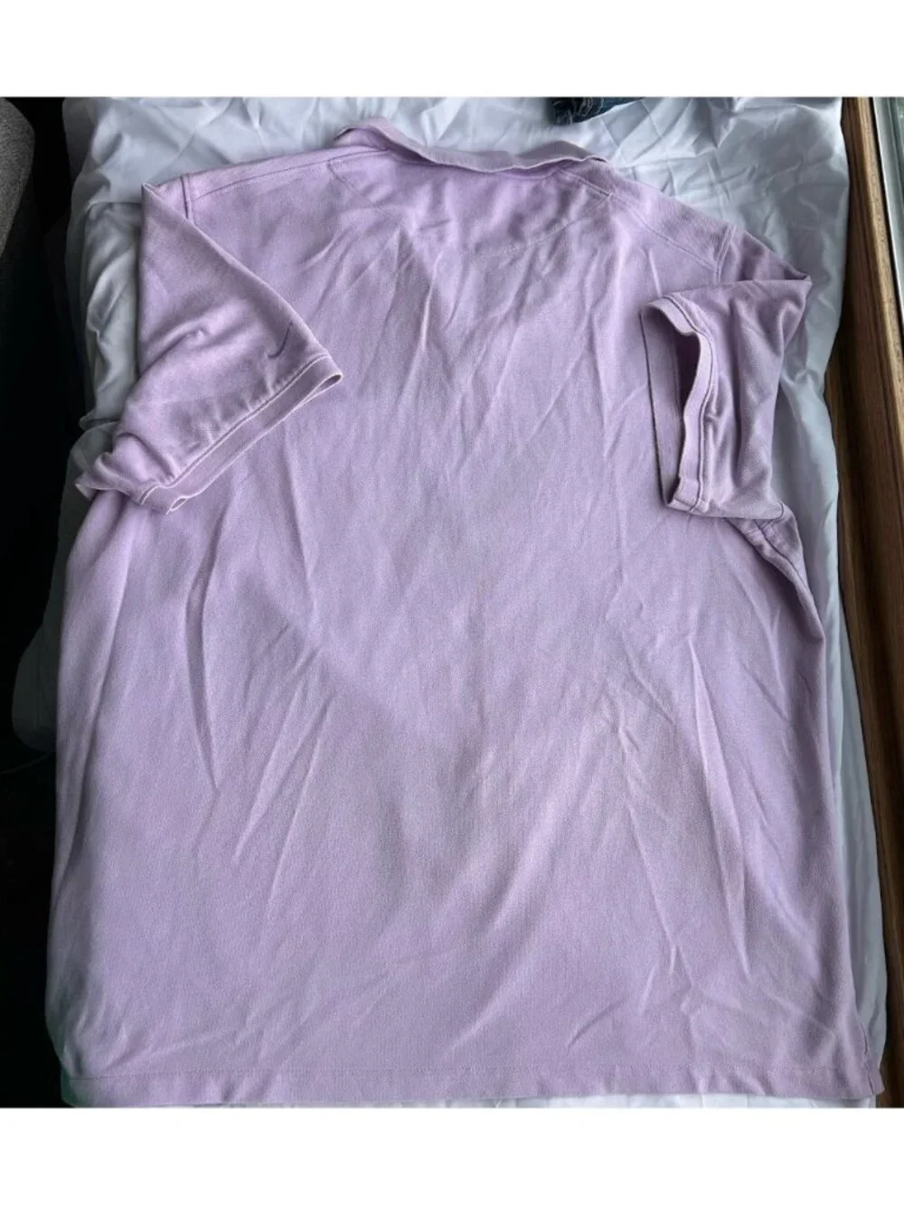 Men’s Nike Dri-fit Lavender Pique Polo Sz XL Golf Athletic Breathable